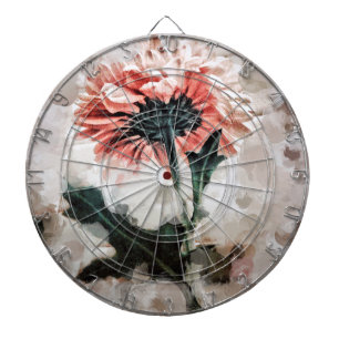Tabla Dardos Placa Dahlia Dreamy Dart Flutuante