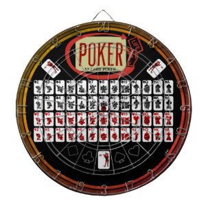 Tabla Dardos Placa Dart 3.0 do Card Poker Life 3.2 Original