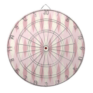 Tabla Dardos Placa Dart Argyle Rosa Moderna do meio século