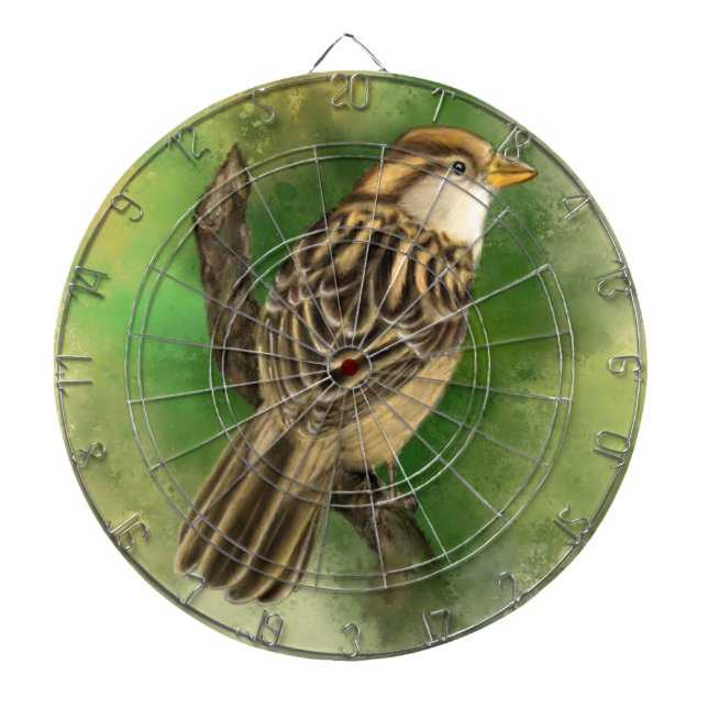 Tabla Dardos Placa Dart Bird (Frente)
