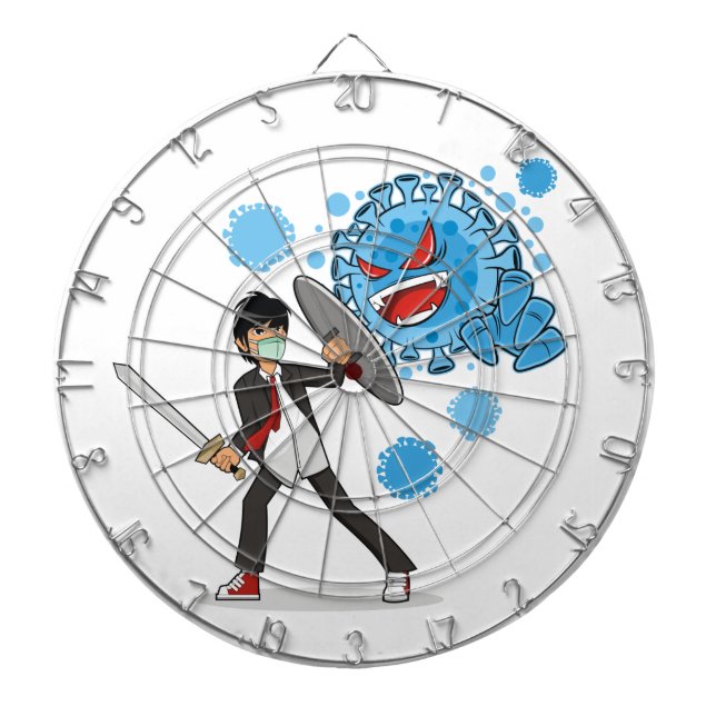 Tabla Dardos Placa Dart com Perfil (Frente)