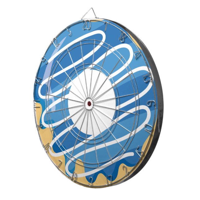 Tabla Dardos Placa Dart com Perfil (Frente Direita)