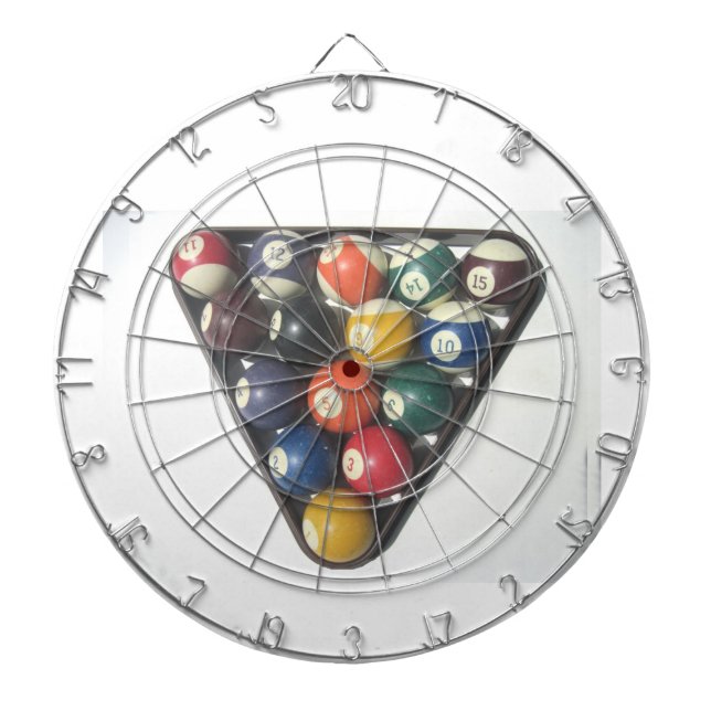 Tabla Dardos Placa Dart da Bola piscina (Frente)