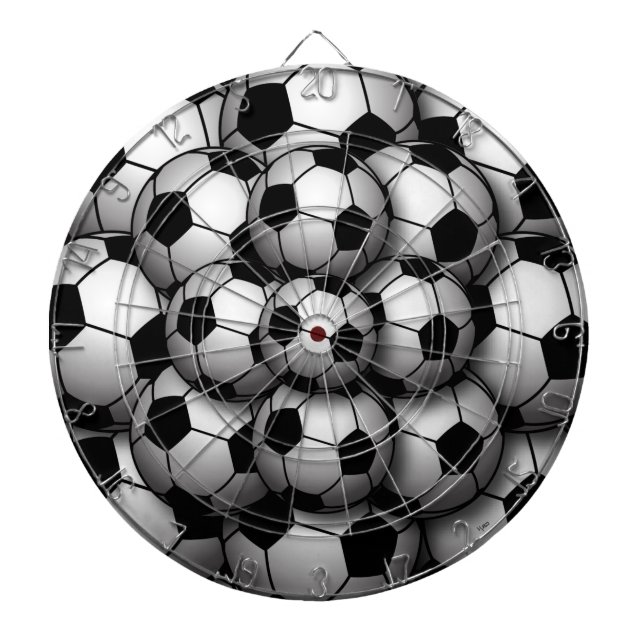 Tabla Dardos Placa Dart da Estação do Futebol (Frente)