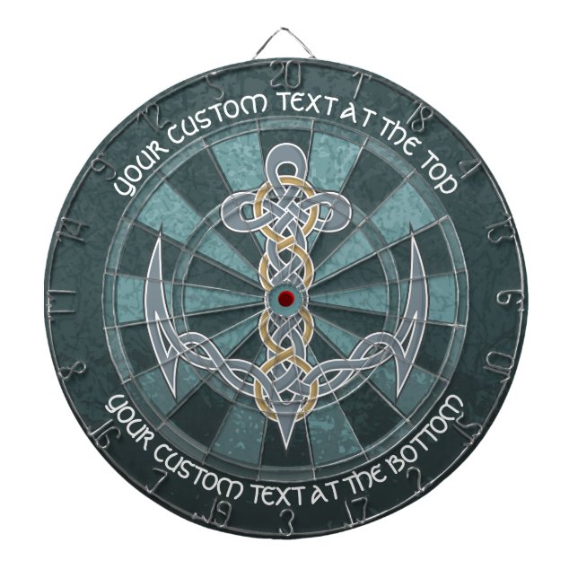 Tabla Dardos Placa Dart de Âncora Celta (Frente)