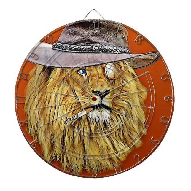 Tabla Dardos Placa Dart do pai Lion (Frente)