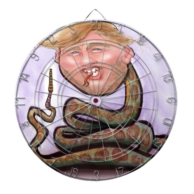Tabla Dardos Placa Dart do Trump Cobra (Frente)