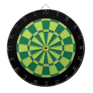 Tabla Dardos Placa Dart: Limão, Verde E Preto