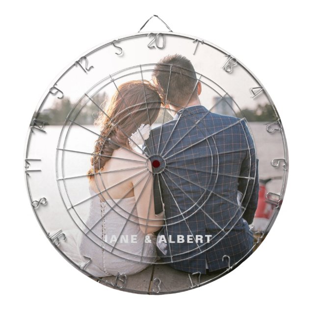 Tabla Dardos Placa Dart Personalizada de Fotografia Personaliza (Frente)