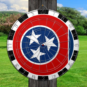 Tabla Dardos Placa Dartboard e Tennessee Flag / conselho de jog