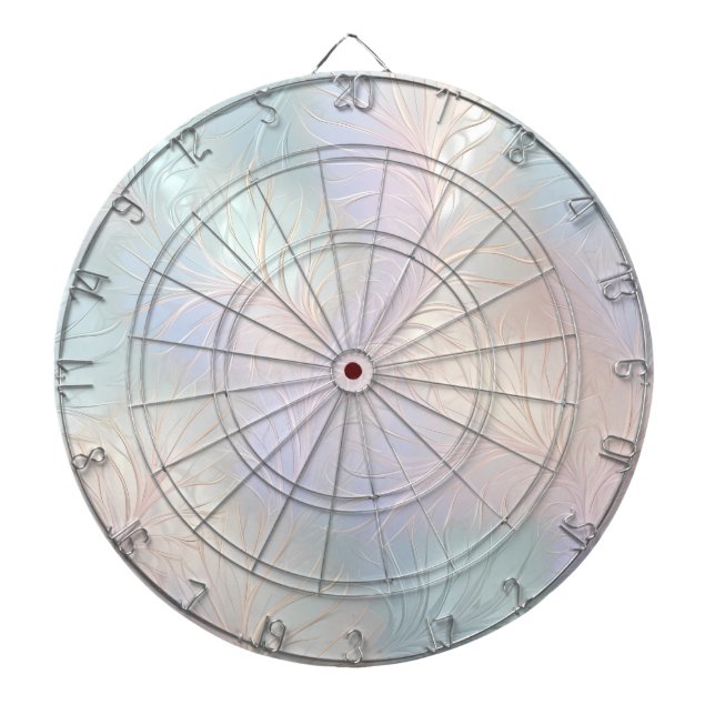 Tabla Dardos Placa de Arte Moderna Iridescente Abstrato (Frente)