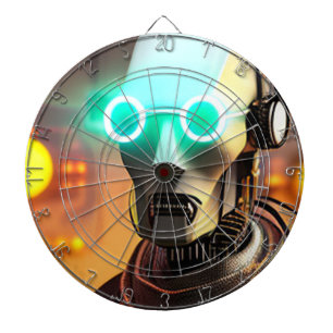 Tabla Dardos Placa de arte Robot 2