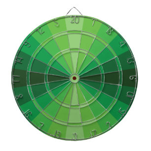 Tabla Dardos Placa de arte verde de ilusão óptica
