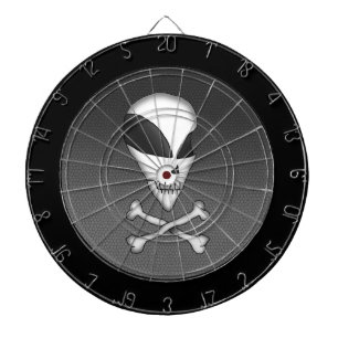 Tabla Dardos Placa de dardo - Área 51 Caveira e Crossbones