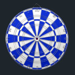 Tabla Dardos Placa de dardos azul e branco<br><div class="desc">Dart Board azul e branco.</div>