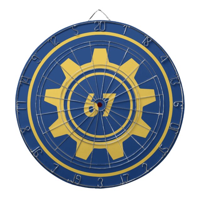 Tabla Dardos Placa de desenho do General Issue Vault 67 (Frente)