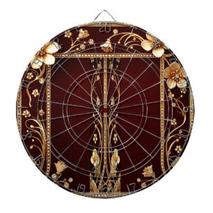 Tabla Dardos Placa de Ouro Borgonha
