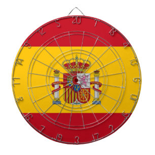 Tabla Dardos Placa de segurança com sinalizador de Espanha