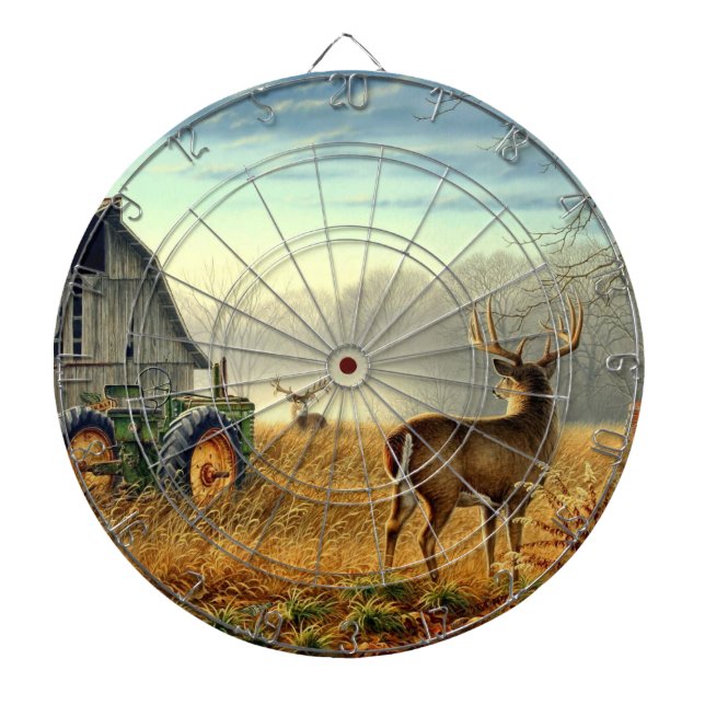 Tabla Dardos Placa Deer Dart (Frente)