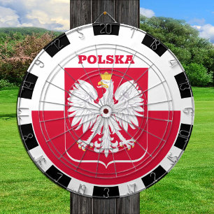 Tabla Dardos Polônia Dartboard & Polonês Flag dardos / conselho