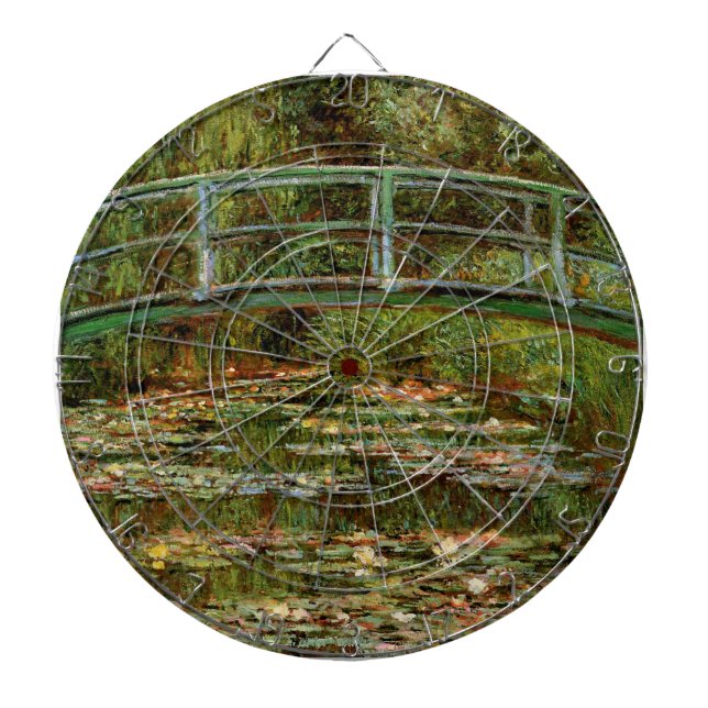 Tabla Dardos Ponte Japonesa Monet Francês Giverney (Frente)
