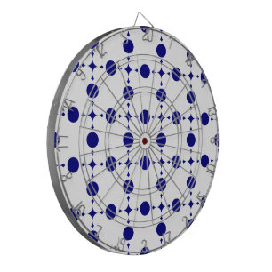 Tabla Dardos Pontos Polka Azul Marinho, Padrão de Pontos Polka,