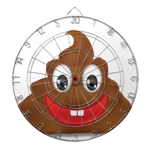 Tabla Dardos poo emojis (Frente)