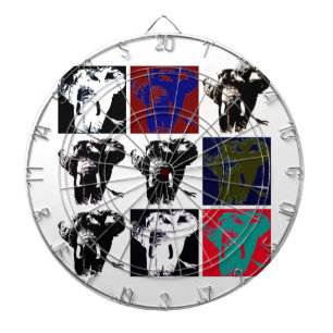Tabla Dardos Pop Art Elephants