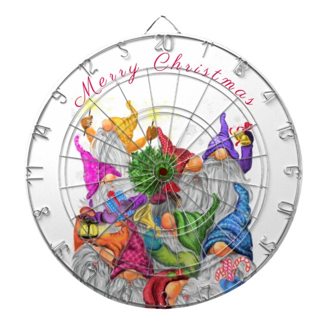 Tabla Dardos Presente no Conselho Dart de Natal com a Celebraçã (Frente)