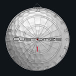 Tabla Dardos Presentes de Bolas de Golfe Personalizadas Série A<br><div class="desc">Procurando o presente perfeito para um golfista? FORE!</div>