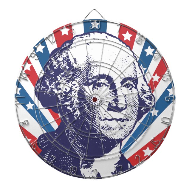 Tabla Dardos presidente George Washington (Frente)