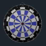 Tabla Dardos Preto e Marinho com regulamentação da pilha de Cin<br><div class="desc">Conselho dart de tamanho regulatório em preto e marinho azul, uma cinza adiciona ao design monocromático. Para diversão ou profissional, este é um design incrível que pode ser incorporado em qualquer sala de jogos ou barroom de cores. O design marcante distingue cada fazer de área que é fácil para o...</div>