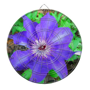 Tabla Dardos Purple Clematis Flower
