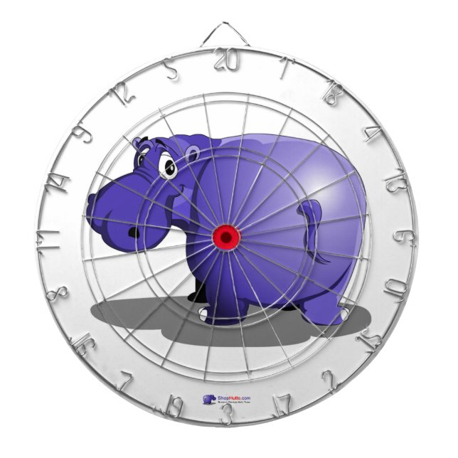 Tabla Dardos Purple Hippo Dart Board (Frente)