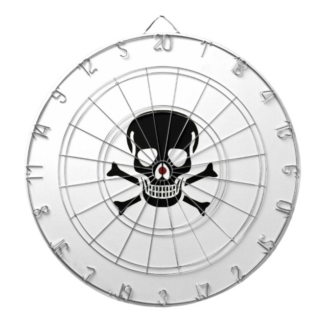 Tabla Dardos Quadro branco preto (Frente)