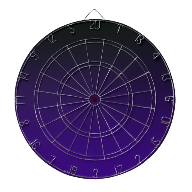 Tabla Dardos Quadro de ação roxo preto a escuro (Frente)