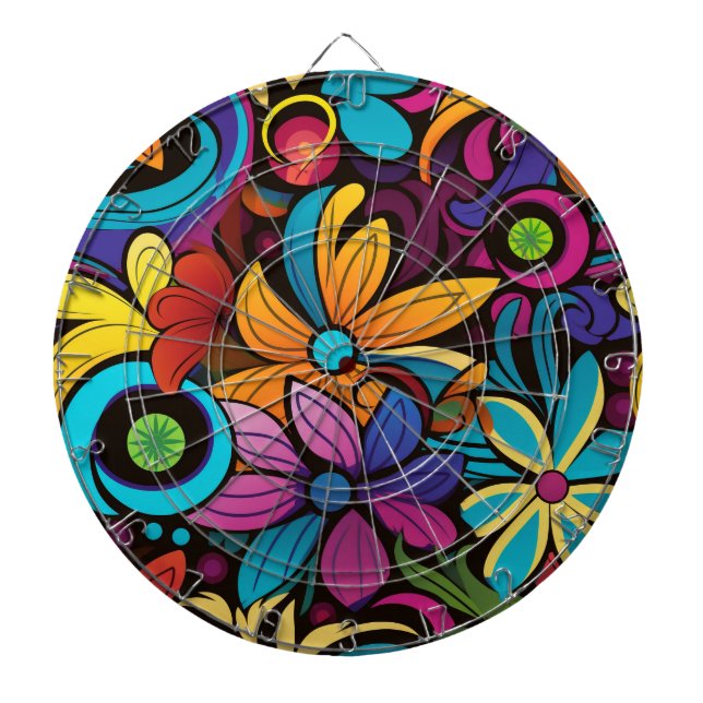 Tabla Dardos Quadro de Arte Groovy (Frente)
