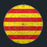 Tabla Dardos Quadro de dietas com bandeira da Catalunha, Espanh<br><div class="desc">Adicione um toque de orgulho catalão à sua sala de jogos com o nosso prato exclusivo com a bandeira da Catalunha, Espanha! Criado com muita atenção aos detalhes, este painel é mais do que apenas um passatempo divertido - é uma homenagem ao rico patrimônio e identidade cultural da Catalunha. O...</div>