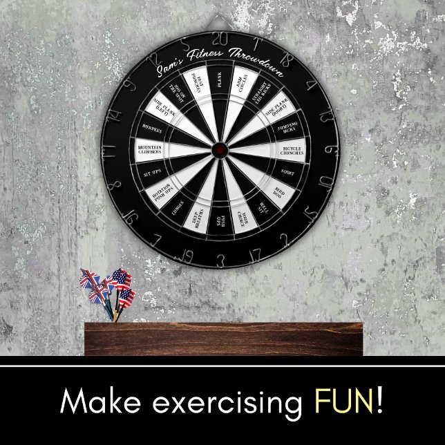 Tabla Dardos Quadro de Malhações de Exercícios Darts (Criador carregado)