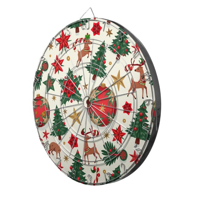 Tabla Dardos Quadro de Natal (Frente Direita)