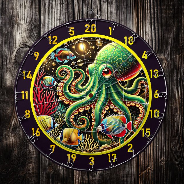 Tabla Dardos Quadro de Octopus para Octopus à meia-noite (Criador carregado)
