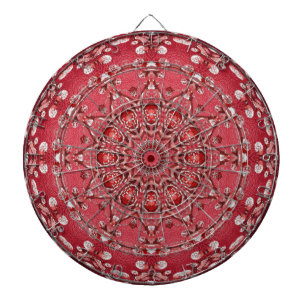 Tabla Dardos Quadro decorativo rosa vermelho