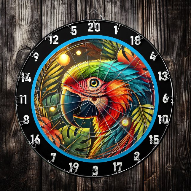 Tabla Dardos Quadro Radiante de Papagaio para Todas as Ocasiões (Criador carregado)