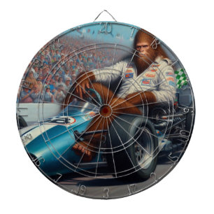 Tabla Dardos Racecar de Pé Grande