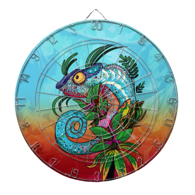 Tabla Dardos Rainbow Chameleon (Frente)
