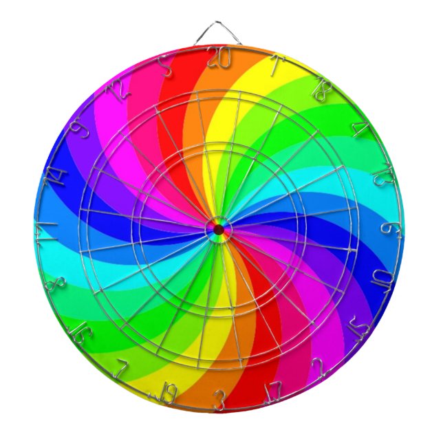 TABLA DARDOS RAINBOW SPIRAL (Frente)