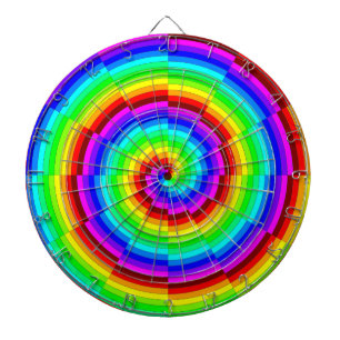 Tabla Dardos Rainbow Spiral por Kenneth Yoncich