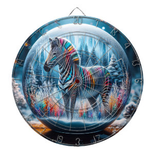 Tabla Dardos Rainbow Zebra Dartboard