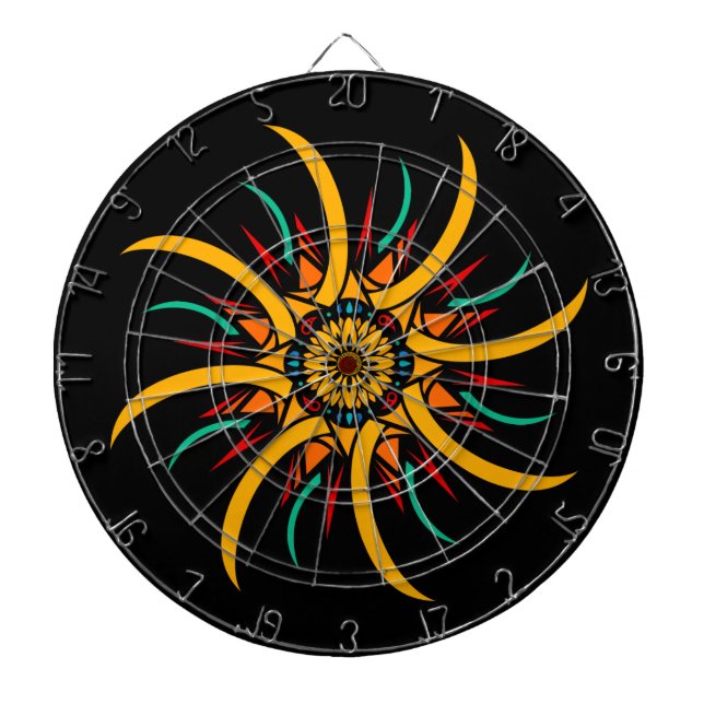 Tabla Dardos raios solares (Frente)