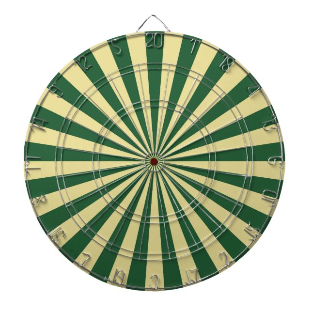 Tabla Dardos Raios Verdes com Sol Funk Raios Retroativos (Frente)
